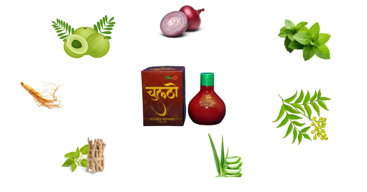 Key ingredients of Chultho herbal hair tonic